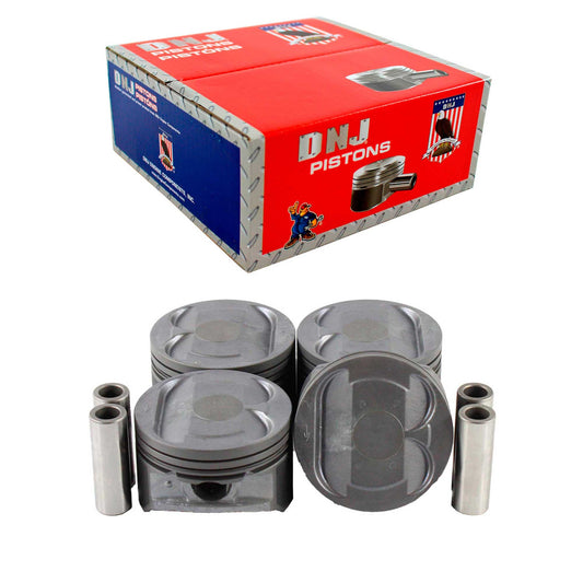 DNJ Piston Set 1998-2004 Ford, Mazda, Mercury 2.0L (Oversizes Available)