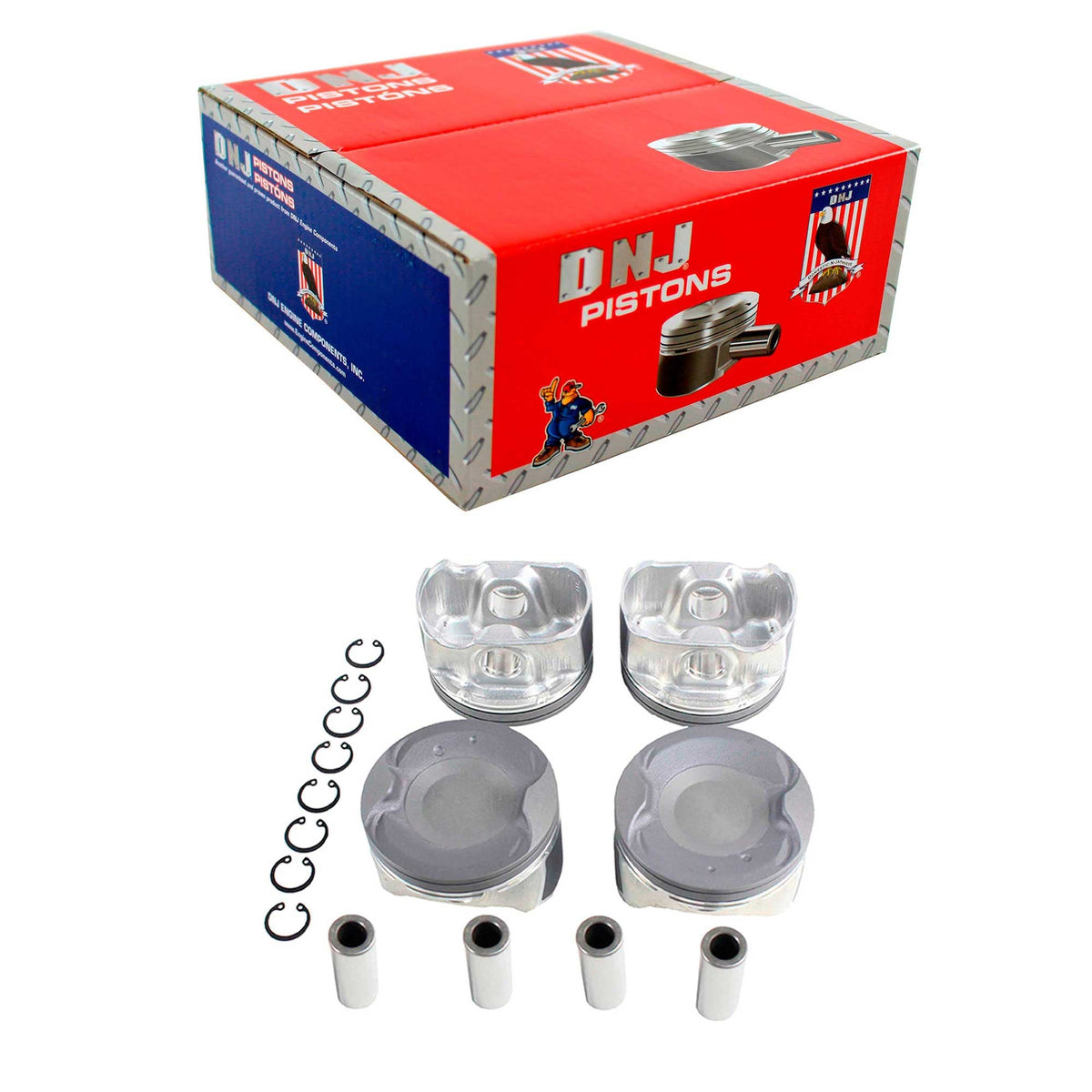DNJ Piston Set 2013-2020 Nissan 2.5L (Oversizes Available)
