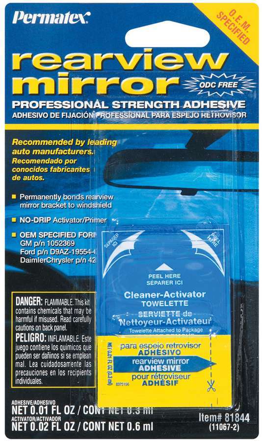 Permatex Rearview Mirror Adhesive - 81844