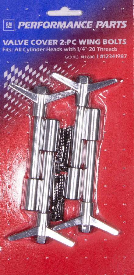 Proform Chrome Bowtie V/C Wing Nuts 4pcs - 141600