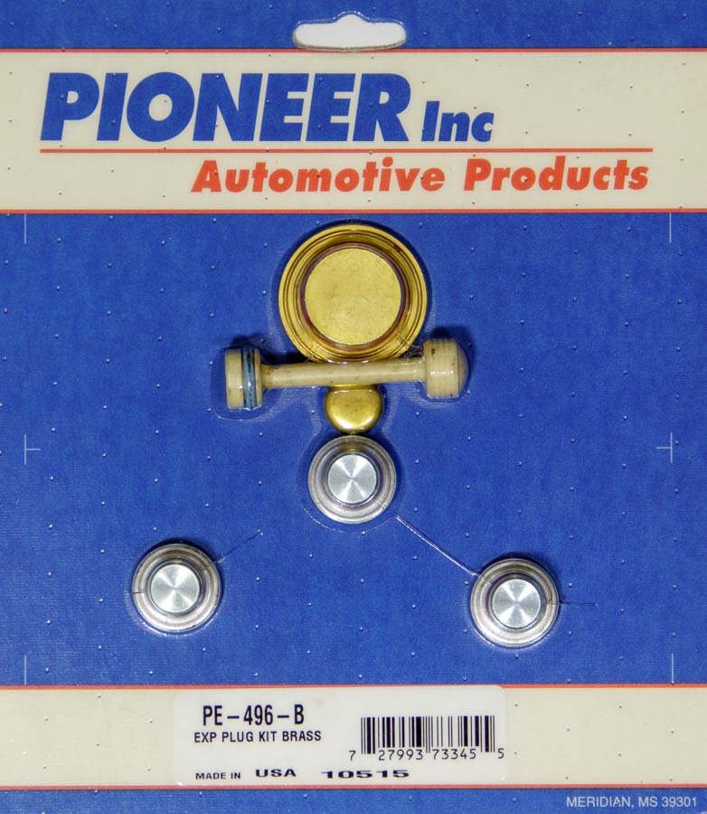 Chevy LS Freeze Plug Kit Brass - PE496B