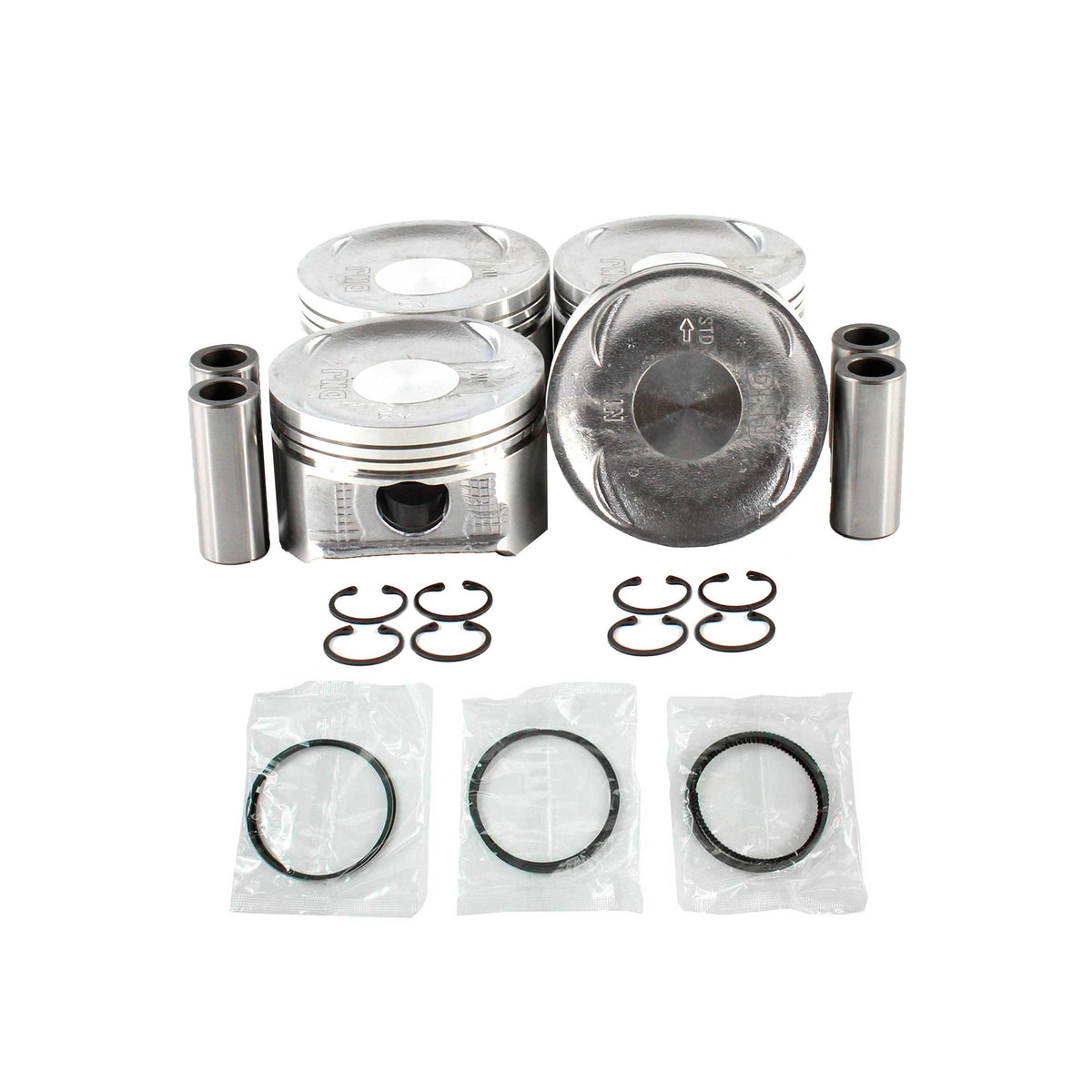 DNJ Piston and Ring Set 1998-2002 Honda 2.3L