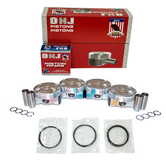 DNJ Piston and Ring Set 2008-2011 Honda 2.4L
