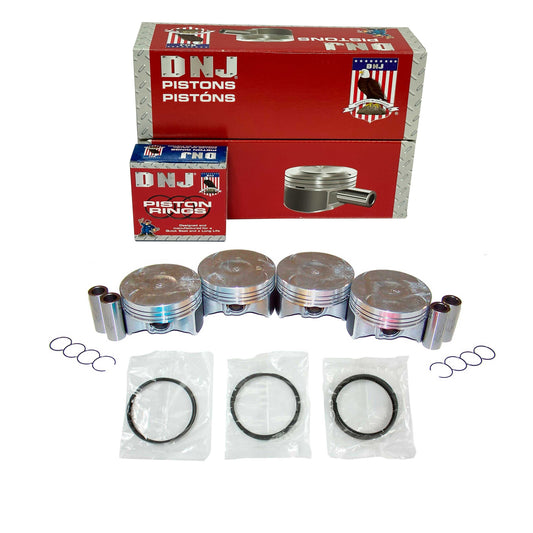 DNJ Piston and Ring Set 2006-2011 Honda 1.8L