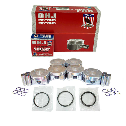 DNJ Piston and Ring Set 1999-2001 Honda 3.5L