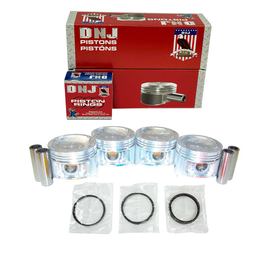 DNJ Piston and Ring Set 1992-1995 Honda 1.5L