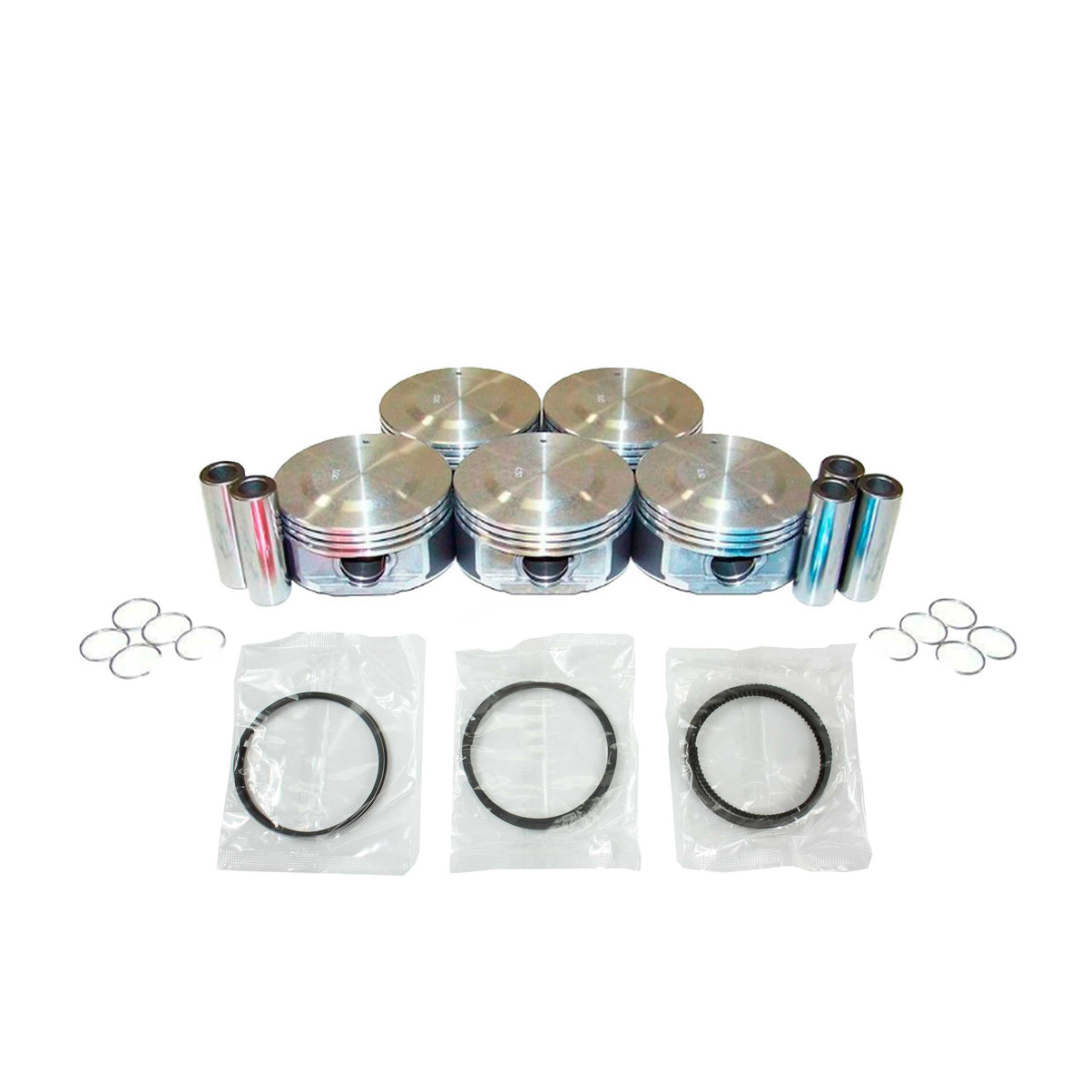 DNJ Piston and Ring Set 2004-2006 Chevrolet, GMC, Hummer, Isuzu 3.5L