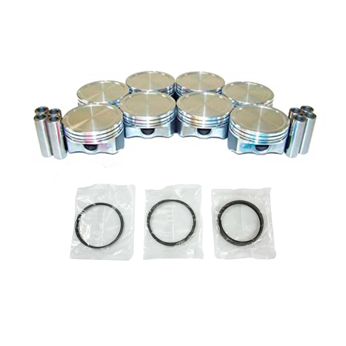 DNJ Piston and Ring Set 1999-2003 Chevrolet, GMC, Hummer 6.0L