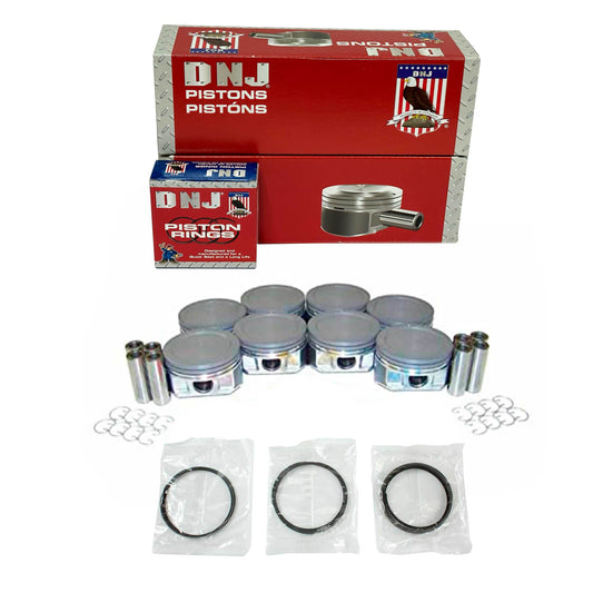 DNJ Piston and Ring Set 2004-2007 Buick, Cadillac, Chevrolet, GMC, Isuzu 5.3L