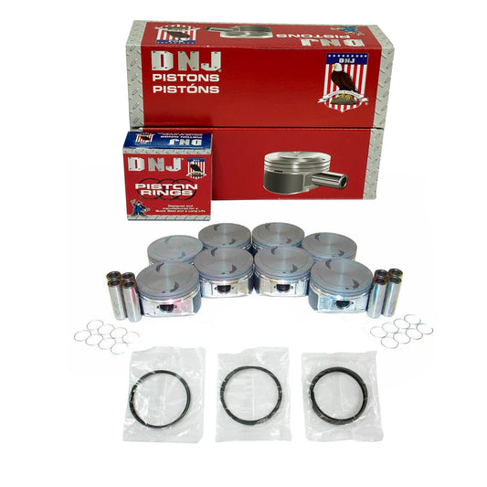 DNJ Piston and Ring Set 2006-2016 Chevrolet, GMC, Hummer 6.0L