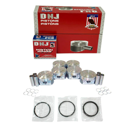 DNJ Piston and Ring Set 2002-2005 Buick, Chevrolet, GMC, Isuzu, Oldsmobile, Saab 4.2L