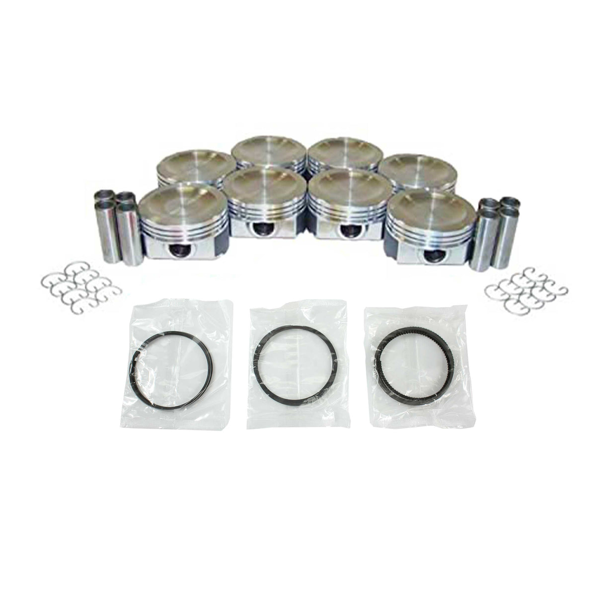 DNJ Piston and Ring Set 1995-2004 Ford, Lincoln, Mercury 4.6L