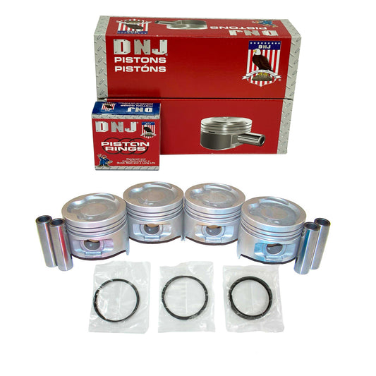 DNJ Piston and Ring Set 1987-1994 Toyota 1.5L