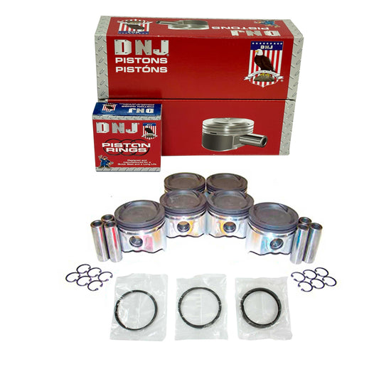 DNJ Piston and Ring Set 1987-1992 Toyota 3.0L