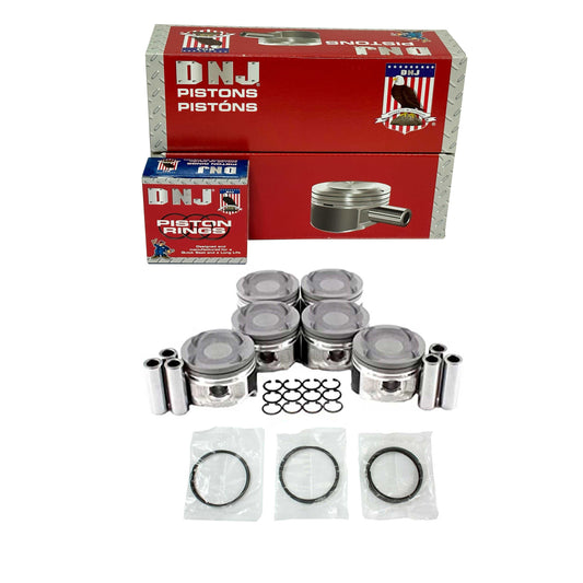 DNJ Piston and Ring Set 1993-1998 Toyota 3.0L