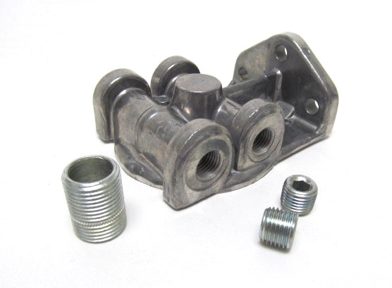 Perma-Cool Oil Filter Mount 3/4in- 16 Ports: 1/4in NPT - 4791