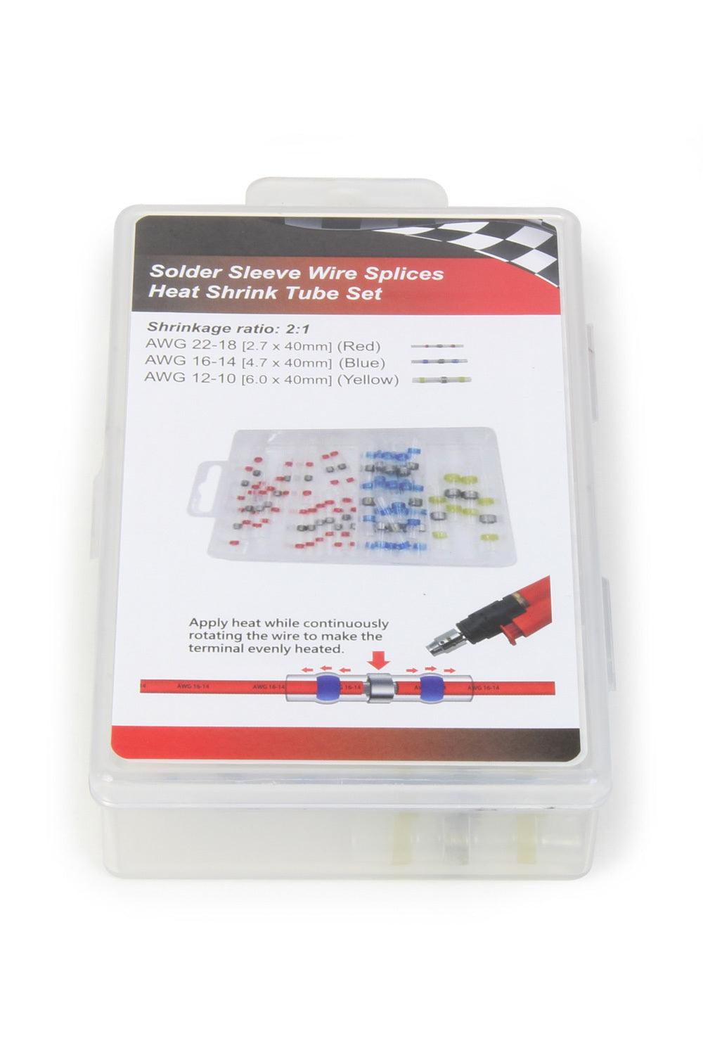 Pertronix Solder/Heat Seal Splice Kit (40pk) - A2012