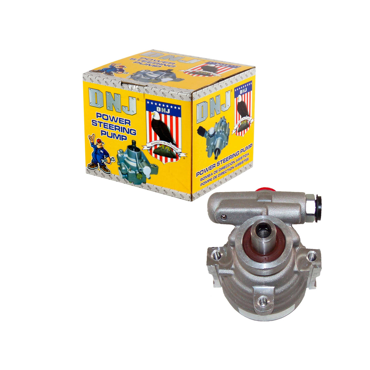 DNJ 1992 Oldsmobile Achieva 3.3L Power Steering Pump