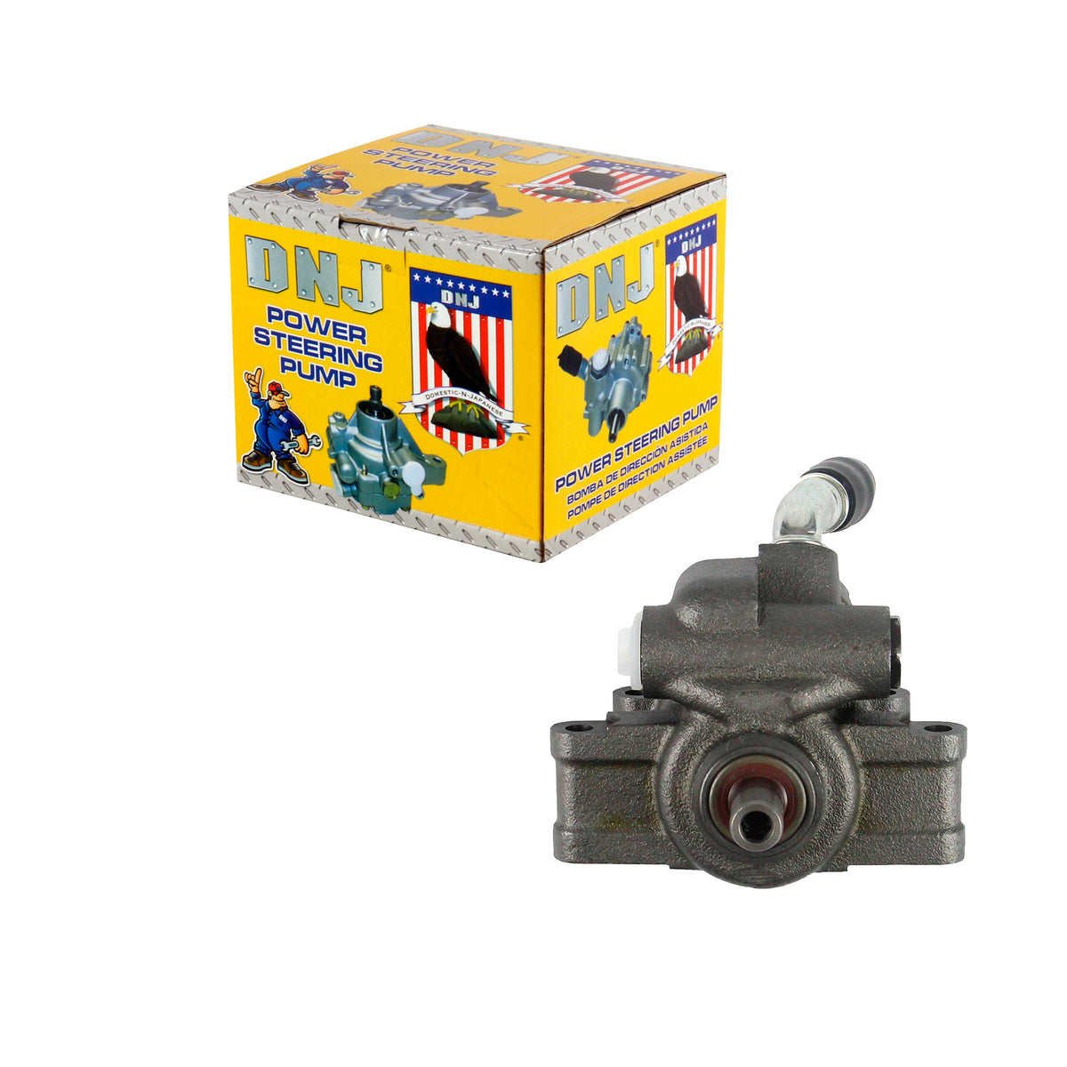 DNJ Power Steering Pump 2000-2001 Jaguar, Lincoln 3.0L-4.0L
