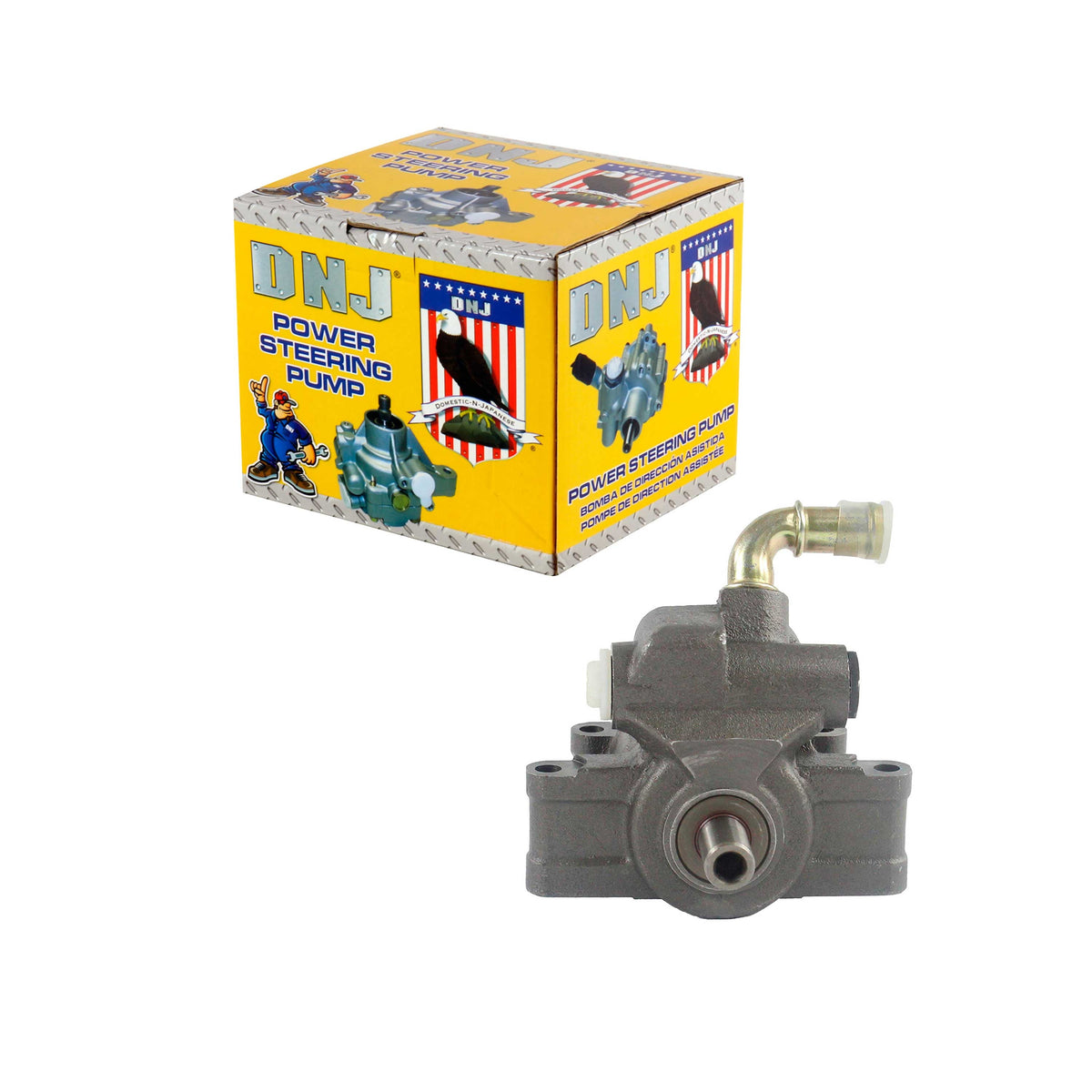 DNJ Power Steering Pump 2003-2005 Ford, Lincoln, Mercury 4.6L