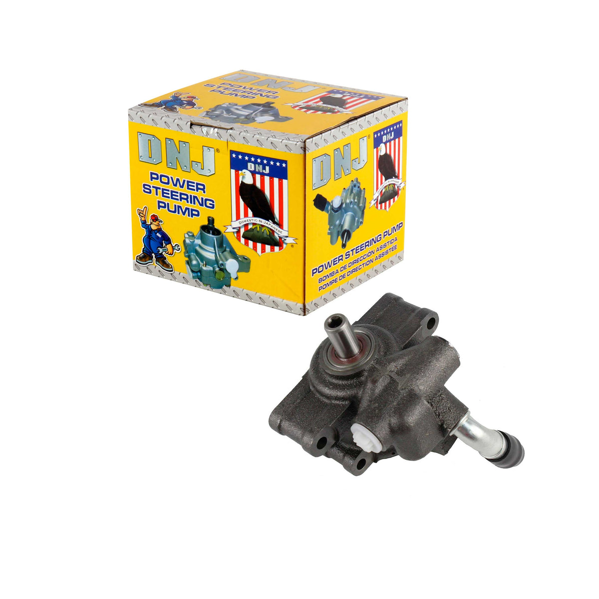 DNJ Power Steering Pump 2008-2010 Ford 6.8L