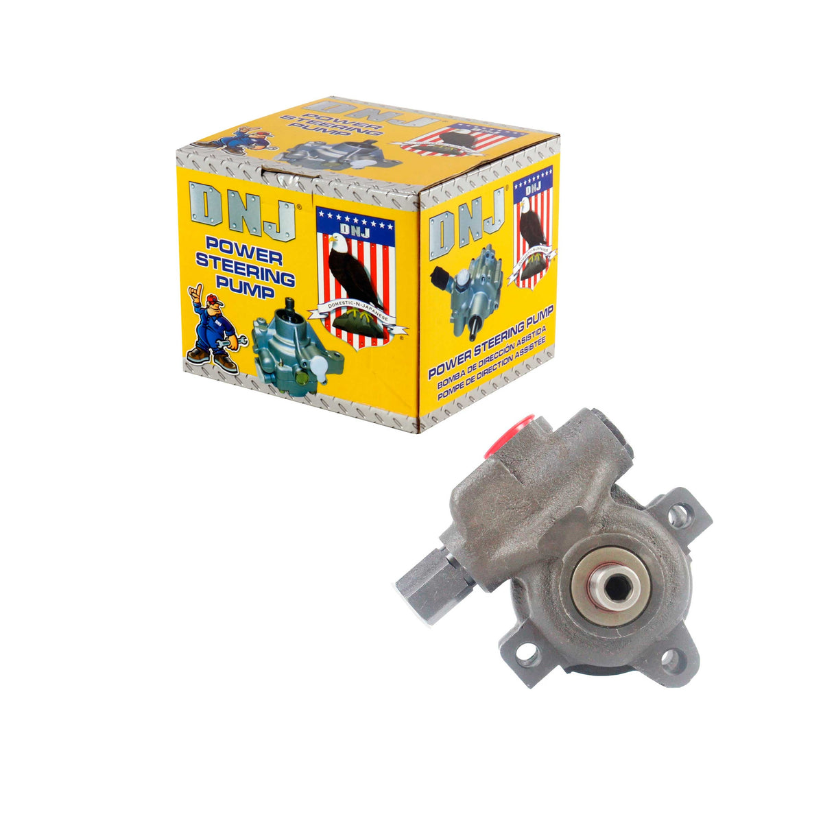 DNJ Power Steering Pump 1999-2006 Jeep 4.0L-4.7L
