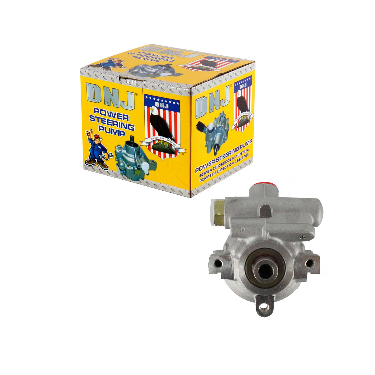 Power Steering Pump 2003-2012 Chevrolet, GMC, Isuzu, Pontiac 2.8L-3.7L