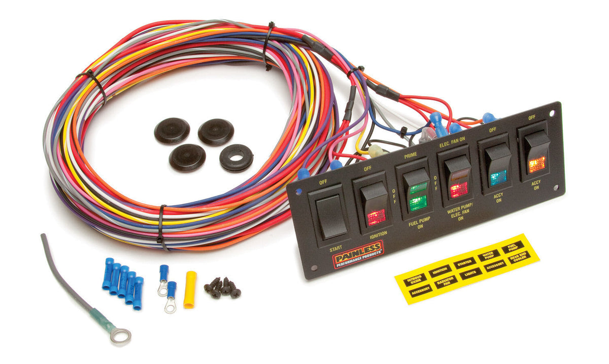 Painless Switch Panel Non Fused - 50406