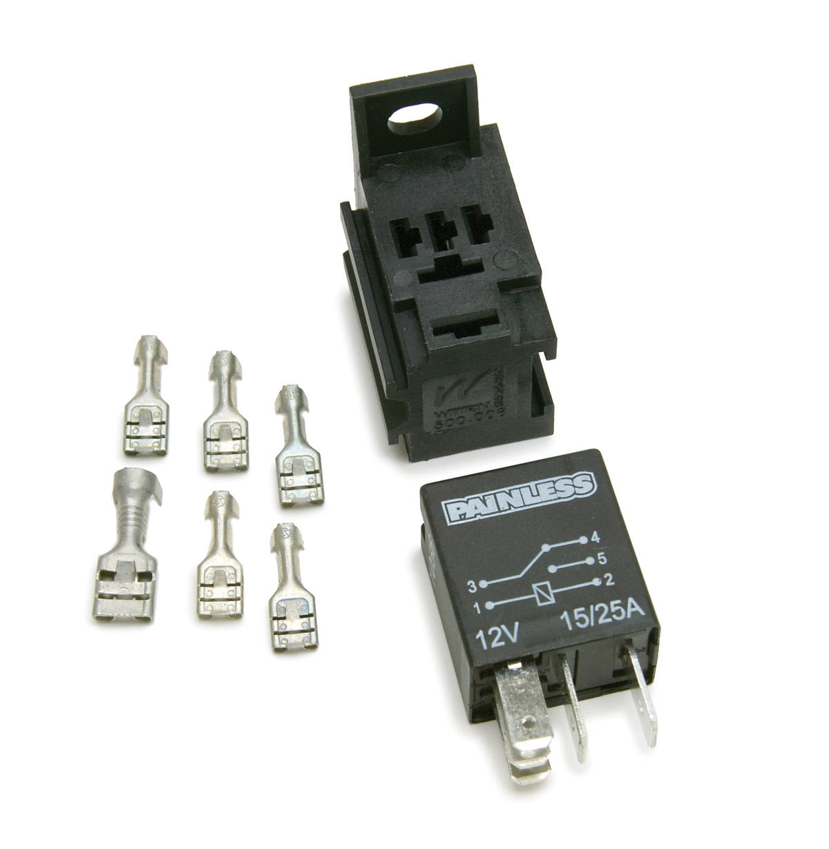Painless Micro Relay w/Base & Ter minals - 80136