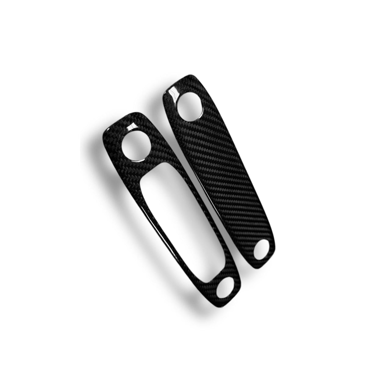 Tesla Model 3 Front & Rear Carbon Fiber Dome Light Covers | Palenon Performance