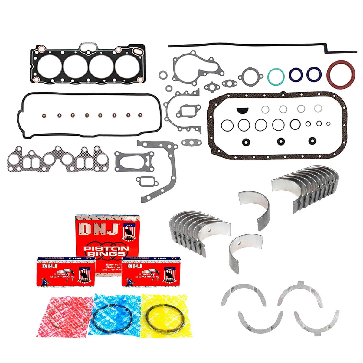 Engine Re-Ring Kit 1983-1988 Toyota 1.5L