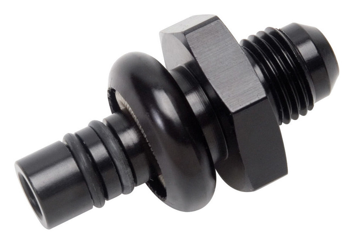 Russell Adapter EFI 6an Fitting Ford Pressure Side Black - 640903