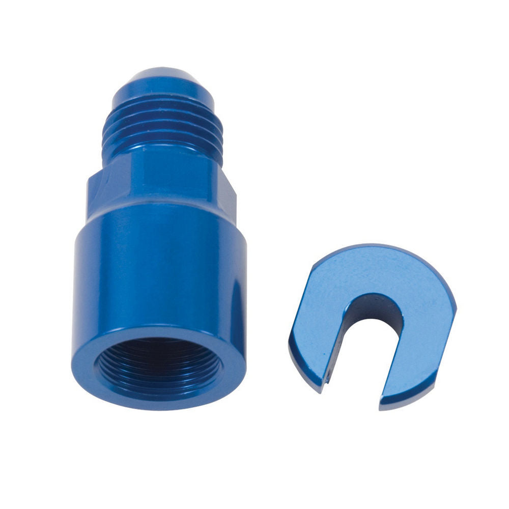 Russell EFI Adapter Fitting -6an Male to 3/8in SAE Quick - 644120