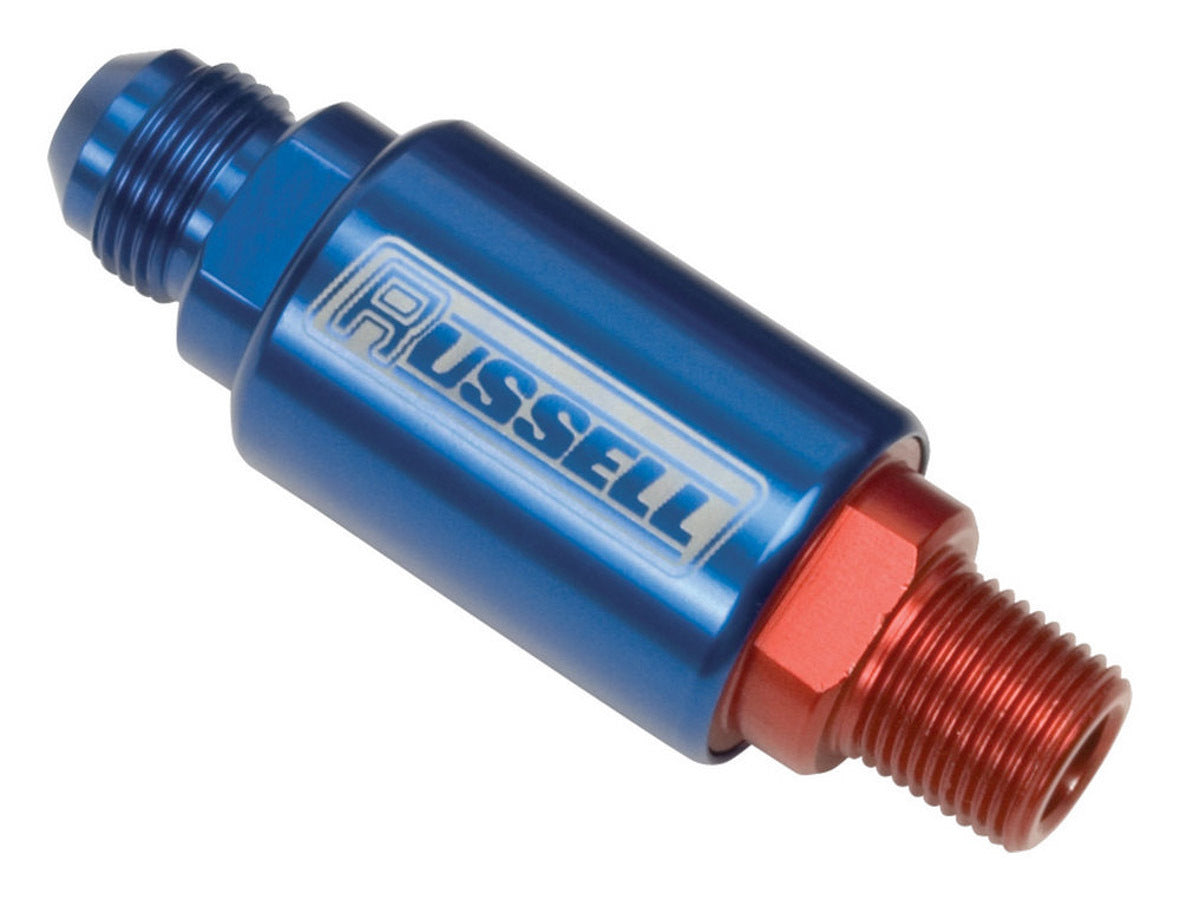 Russell 3in Aluminum Filter #6 x 3/8in - 650190
