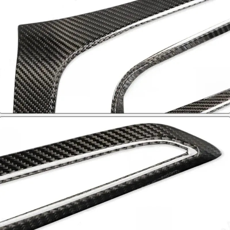 Teskay Real carbon fiber tail light frame for the Tesla Model 3 Highland (2 pcs)