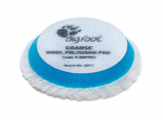 Rupes Blue Coarse Wool Polishing Pad 50-65 mm (2-2.5 inch) 4-PACK