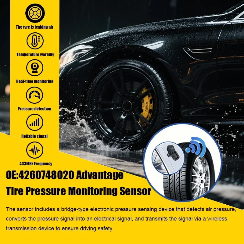 TPMS Sensor for Toyota Lexus 433MHz PMV-C215 4260748020