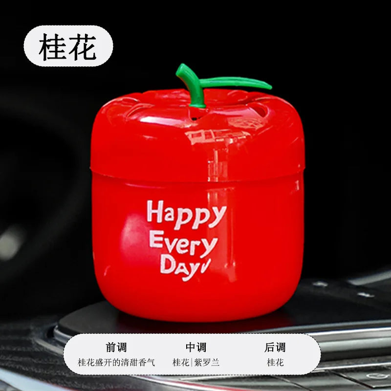 Apple Fruit Flavor Solid Car Air Freshener