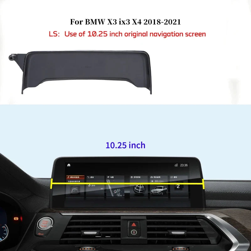 BMW X3 X4 G01 G02 Portable Car Phone Holder Screen Mount