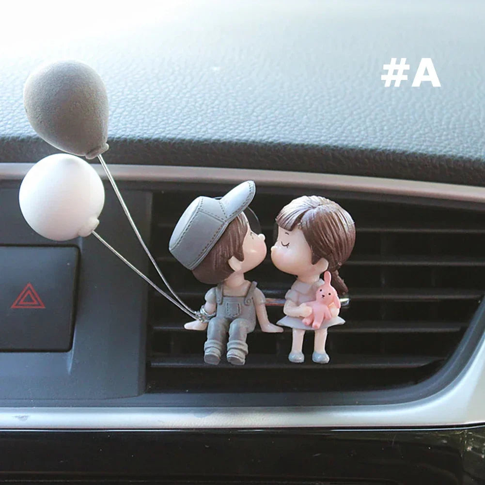 Couple Car Air Vent Clip Fragrance Diffuser