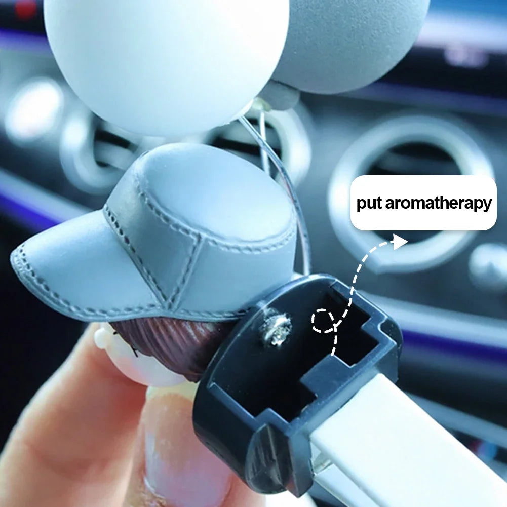 Couple Car Air Vent Clip Fragrance Diffuser