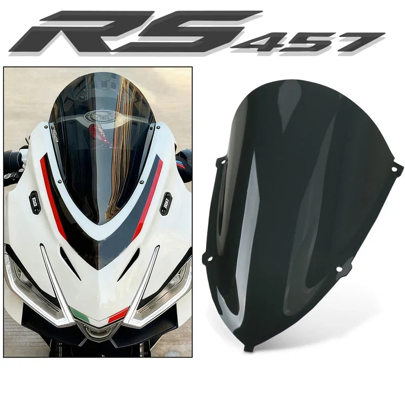 Aprilia RS457 Motorcycle Screen Windshield | PC Wind Deflector