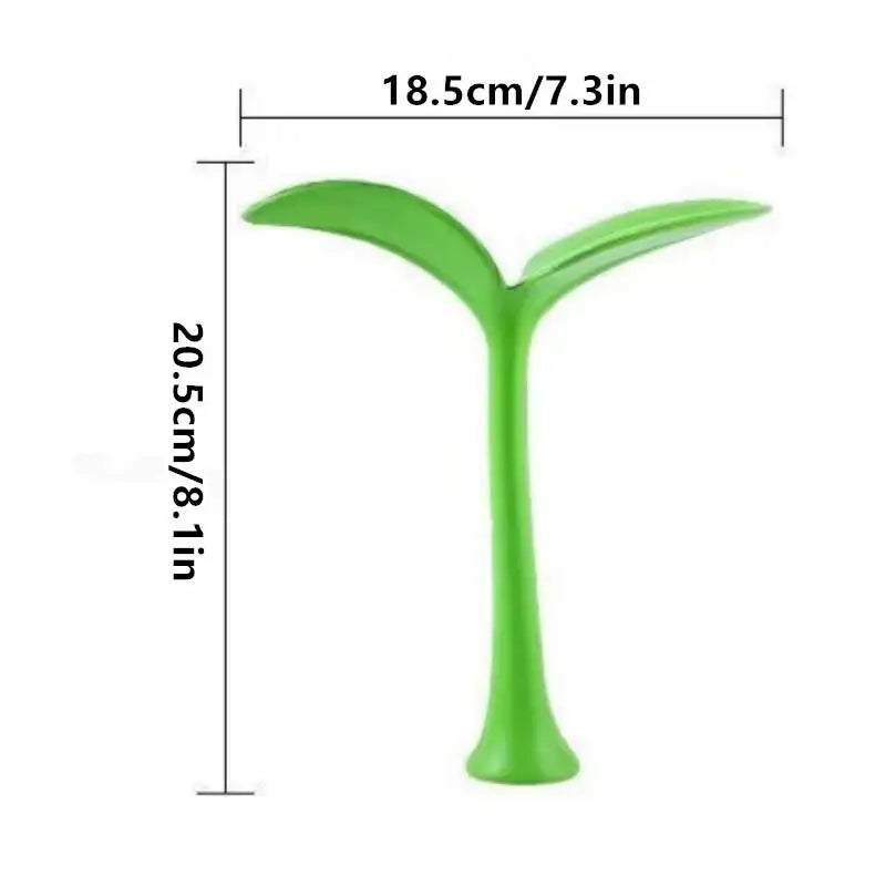 3D Bean Sprout Car Ornament Sticker