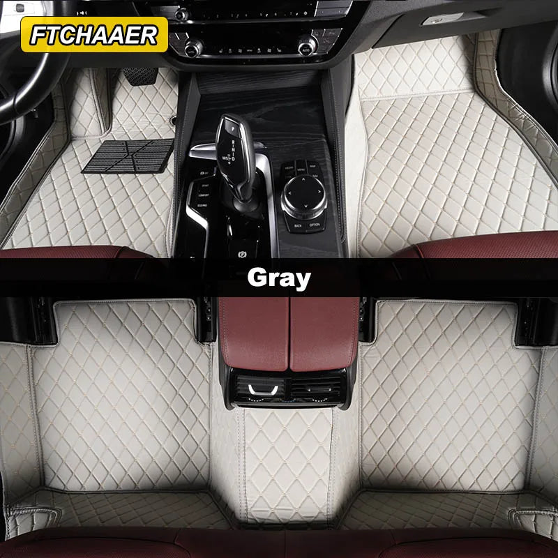 Ftchaaer Custom Floor Mats for Wuling MINI EV
