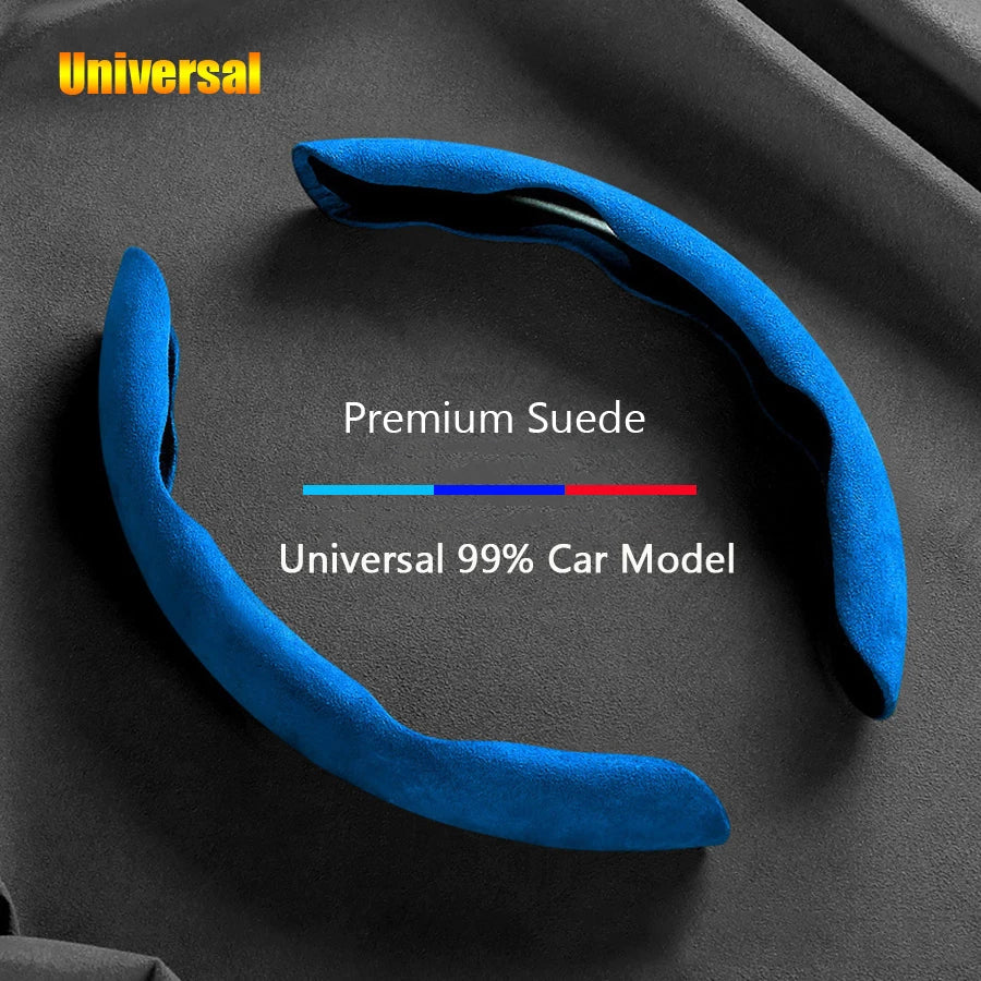 Rayfone Suede Universal 38CM Steering Wheel Cover