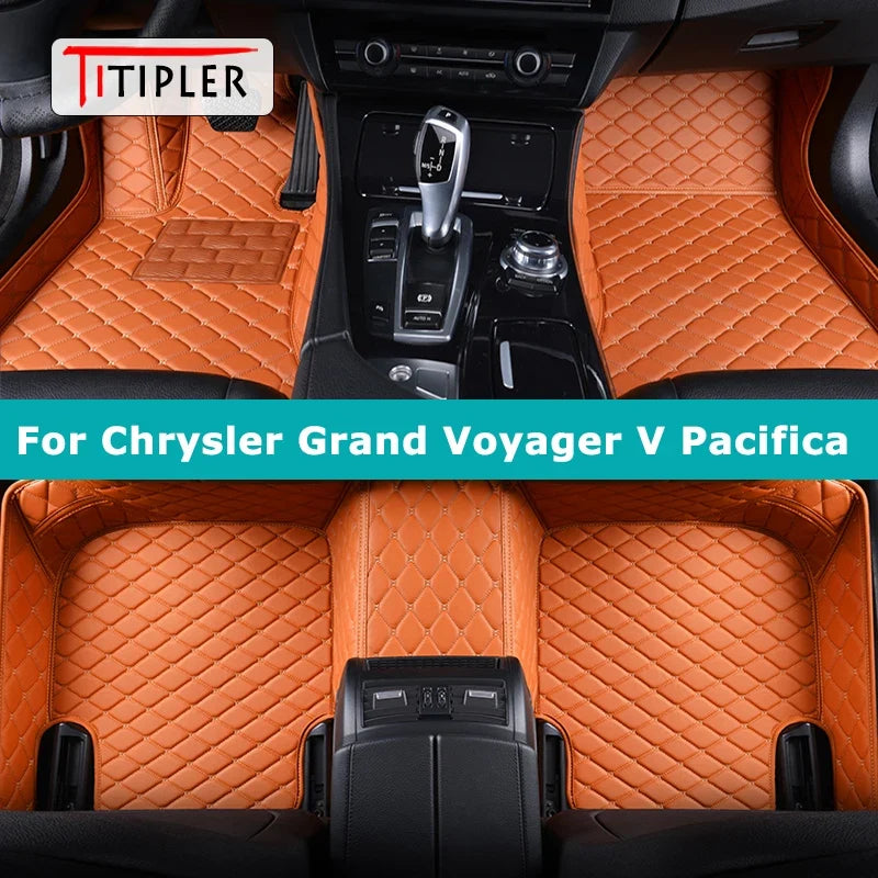Titipler Chrysler Grand Voyager Pacifica Floor Mats 2007-2023