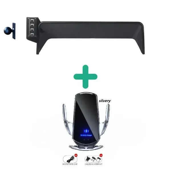 NoEnName_Null Mazda CX5 2022 Car Phone Holder With Wireless Charging