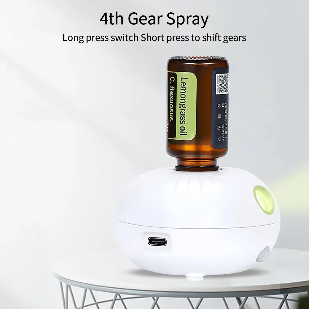 Portable Mini Oil Diffuser | Automatic Induction Aromatherapy Machine for Car and Home