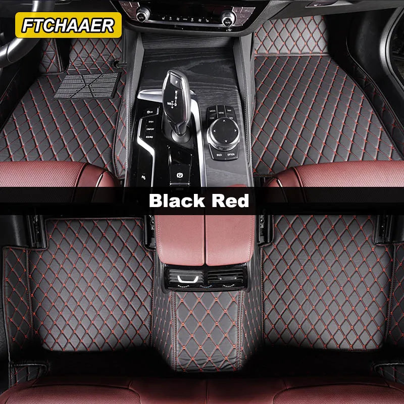 Ftchaaer Custom Car Floor Mats for Volkswagen VW Golf