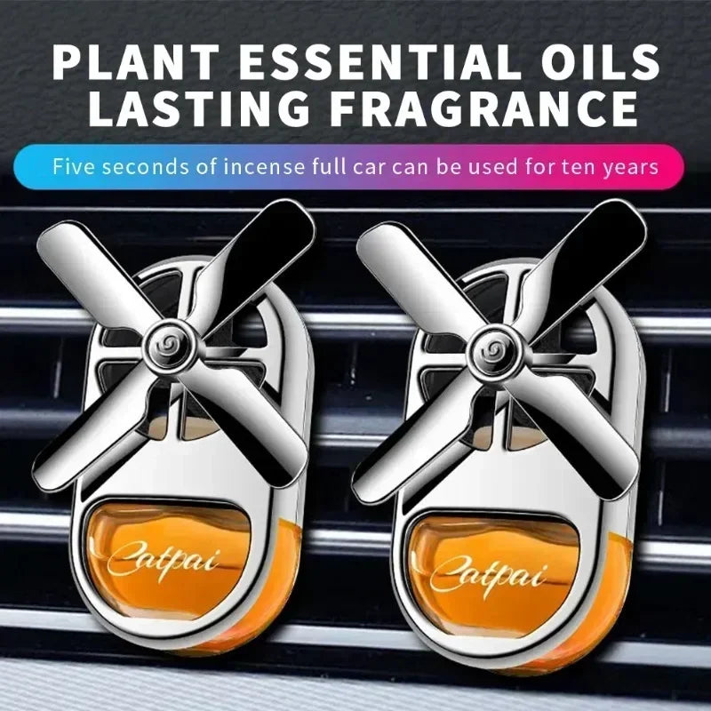 Rotary Propeller Car Air Freshener Aromatherapy Perfume